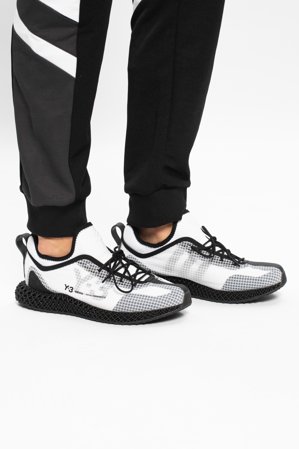 White 'Runner 4D IO' sneakers Y-3 Yohji Yamamoto - Vitkac Canada